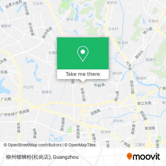 柳州螺蛳粉(松岗店) map