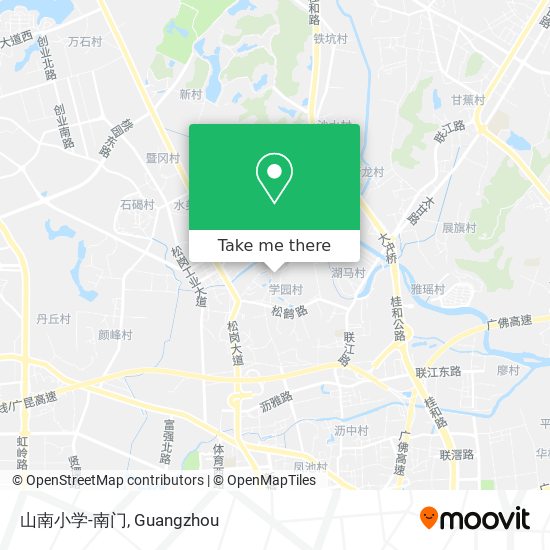 山南小学-南门 map