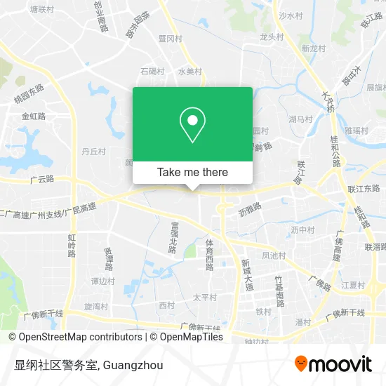 显纲社区警务室 map