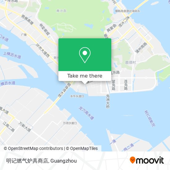 明记燃气炉具商店 map