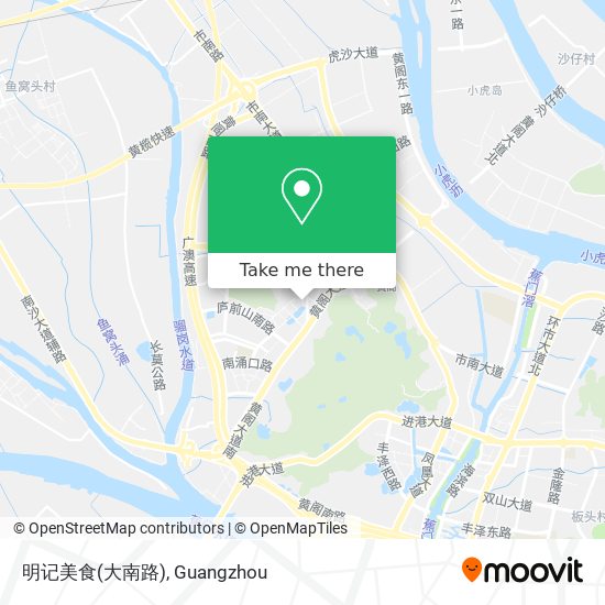 明记美食(大南路) map