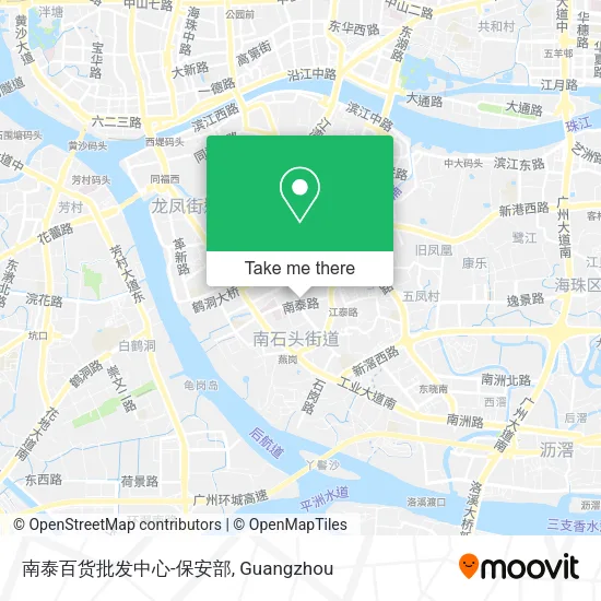 南泰百货批发中心-保安部 map