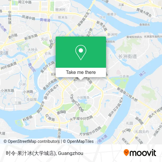 时令·果汁冰(大学城店) map