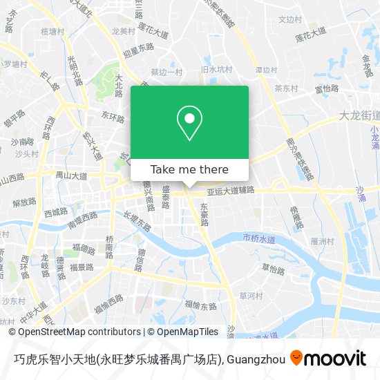 巧虎乐智小天地(永旺梦乐城番禺广场店) map