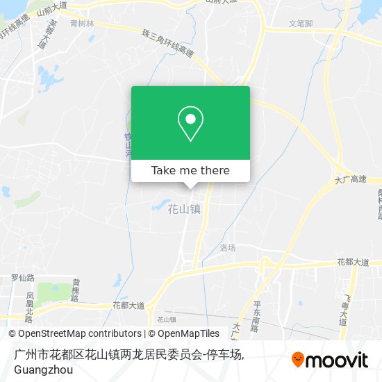 广州市花都区花山镇两龙居民委员会-停车场 map