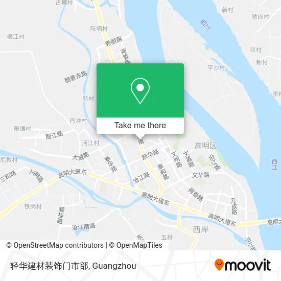 轻华建材装饰门市部 map