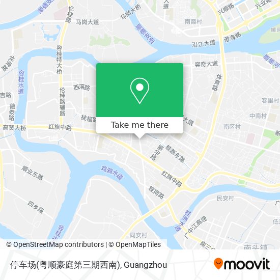 停车场(粤顺豪庭第三期西南) map