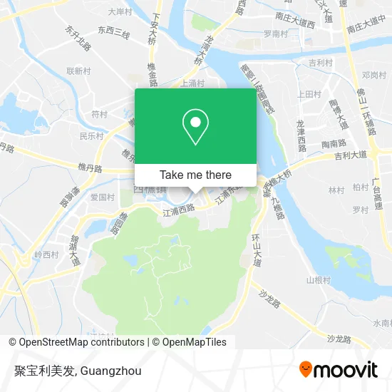 聚宝利美发 map