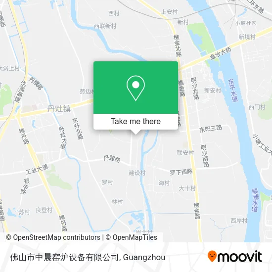 佛山市中晨窑炉设备有限公司 map