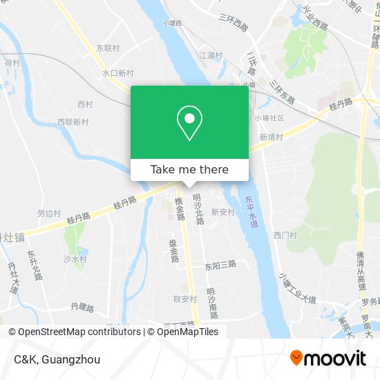 C&K map