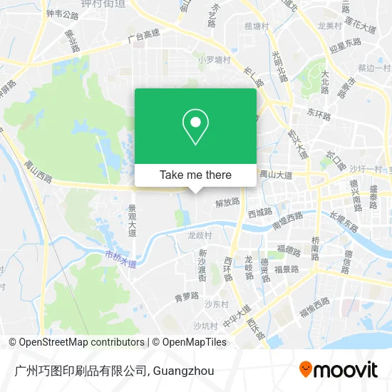 广州巧图印刷品有限公司 map