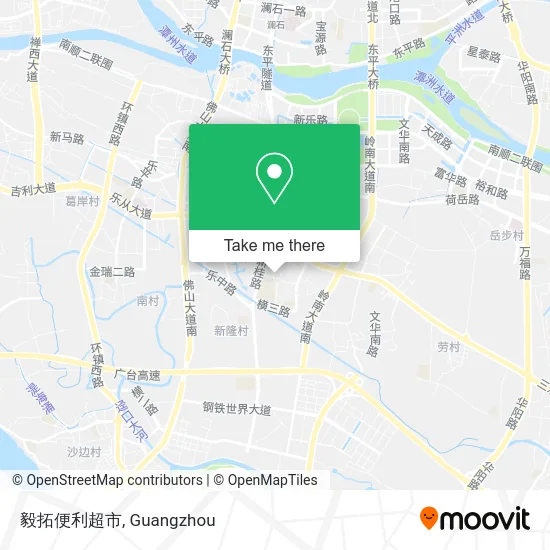 毅拓便利超市 map
