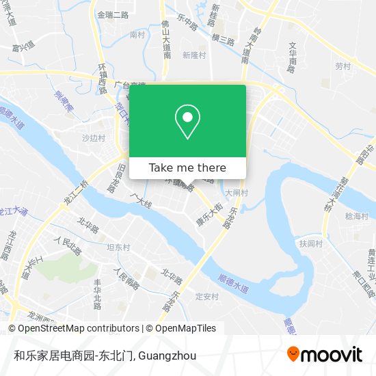 和乐家居电商园-东北门 map