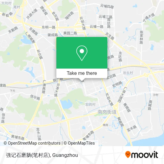 强记石磨肠(笔村店) map