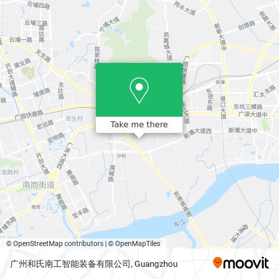 广州和氏南工智能装备有限公司 map
