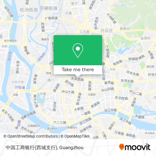 中国工商银行(西城支行) map