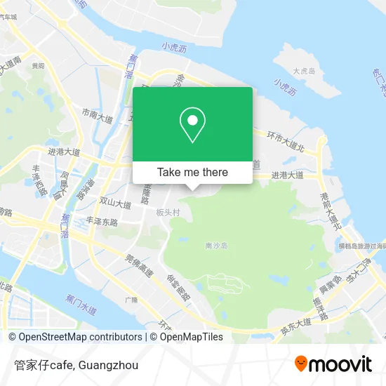 管家仔cafe map
