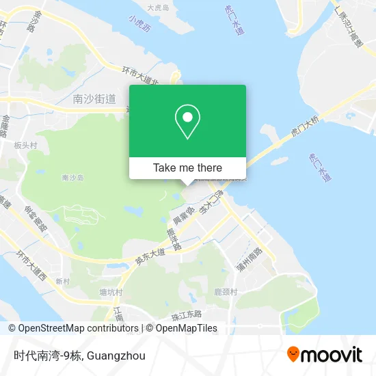 时代南湾-9栋 map