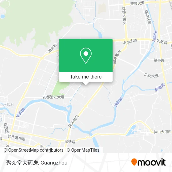 聚众堂大药房 map