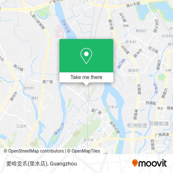 爱啃贡爪(里水店) map