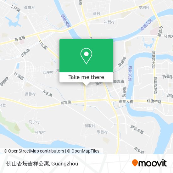 佛山杏坛吉祥公寓 map