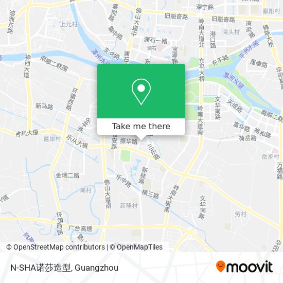 N-SHA诺莎造型 map