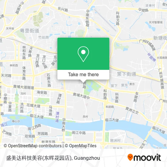 盛美达科技美容(东晖花园店) map