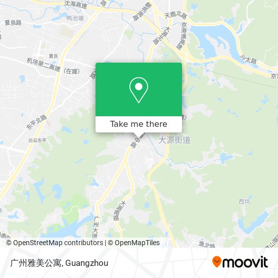 广州雅美公寓 map