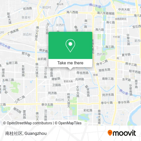 南桂社区 map