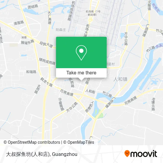 大叔探鱼坊(人和店) map