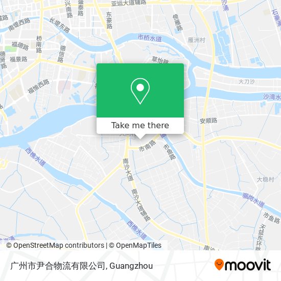 广州市尹合物流有限公司 map