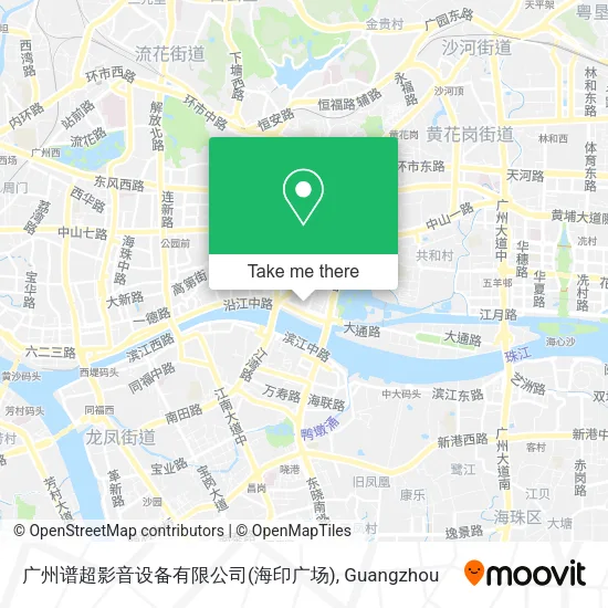 广州谱超影音设备有限公司(海印广场) map