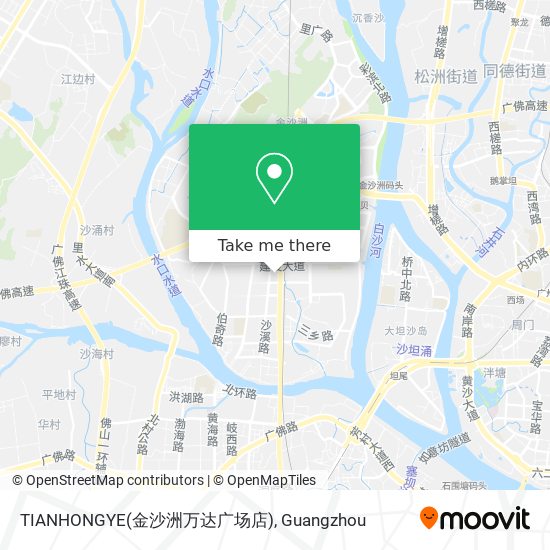 TIANHONGYE(金沙洲万达广场店) map