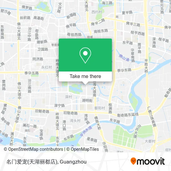 名门爱宠(天湖丽都店) map