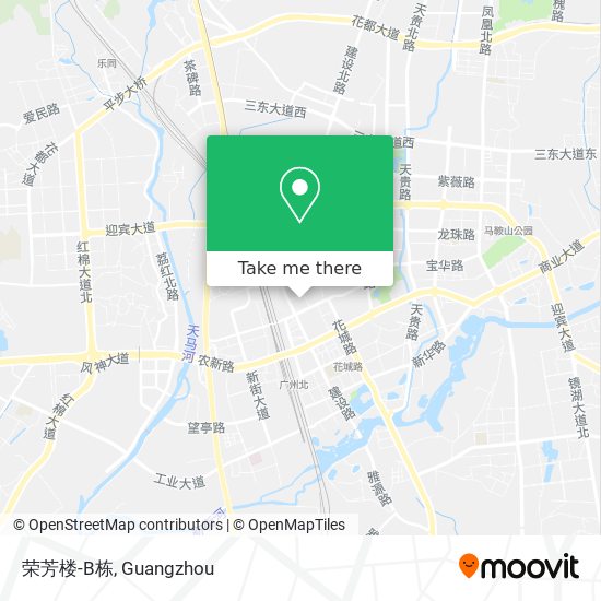 荣芳楼-B栋 map