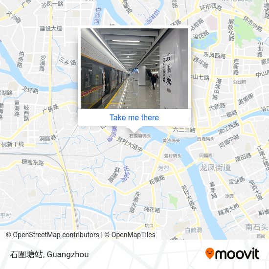 石圍塘站 map