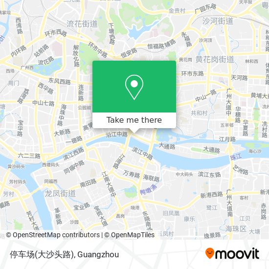 停车场(大沙头路) map