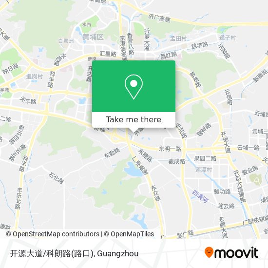 开源大道/科朗路(路口) map