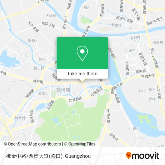 樵金中路/西樵大道(路口) map