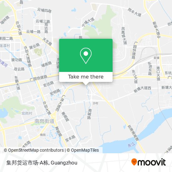 集邦货运市场-A栋 map