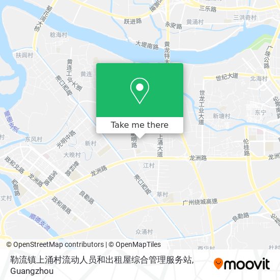 勒流镇上涌村流动人员和出租屋综合管理服务站 map