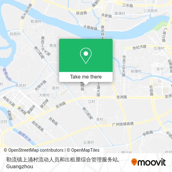 勒流镇上涌村流动人员和出租屋综合管理服务站 map