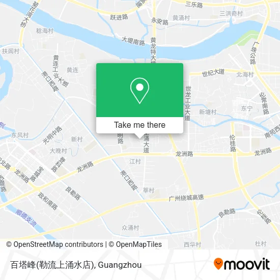 百塔峰(勒流上涌水店) map