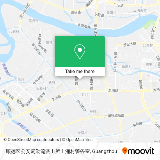 顺德区公安局勒流派出所上涌村警务室 map
