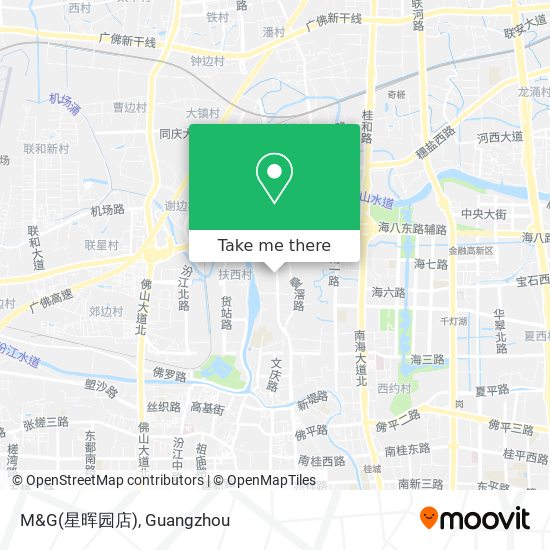 M&G(星晖园店) map