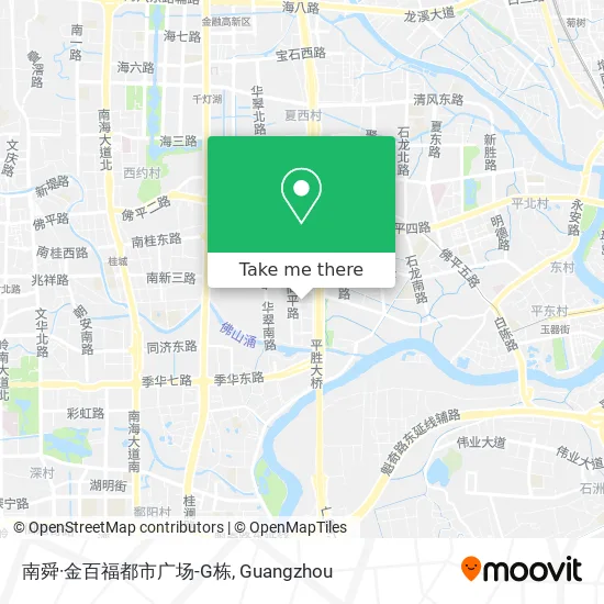 南舜·金百福都市广场-G栋 map