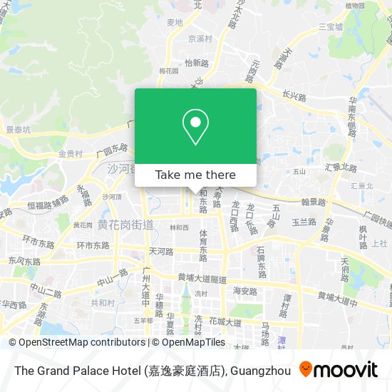 The Grand Palace Hotel (嘉逸豪庭酒店) map