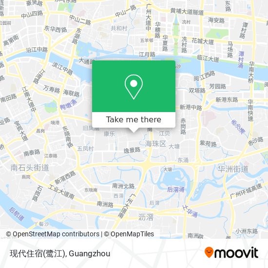 现代住宿(鹭江) map