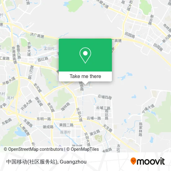 中国移动(社区服务站) map