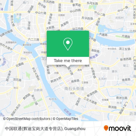 中国联通(辉迪宝岗大道专营店) map